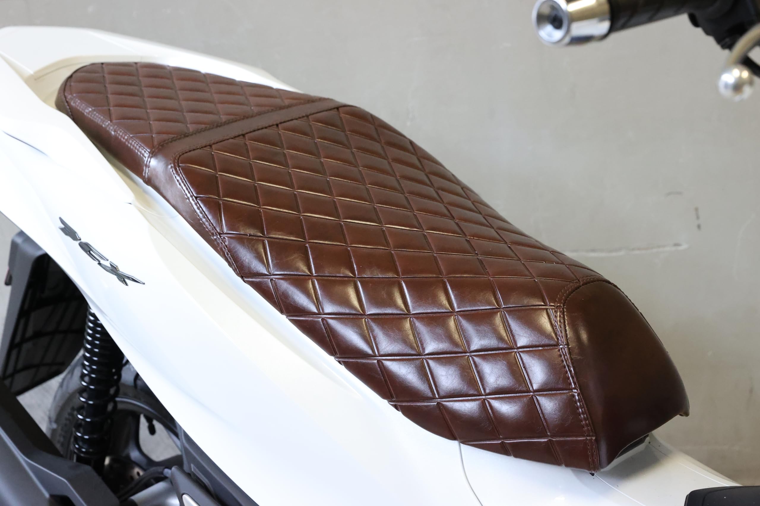 Amazon | ZEN PCX 004 Low Down Brown Seat HONDA PCX ローダウン